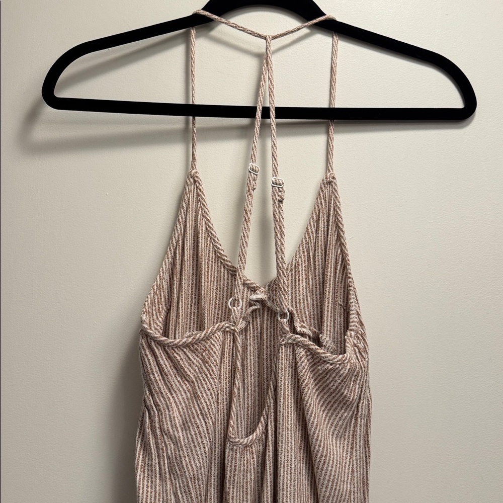 Aerie Striped Racerback Cotton Dress Sz S - Picture 8 of 12